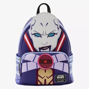 Loungefly Star Wars Character Backpack in Purple and Red